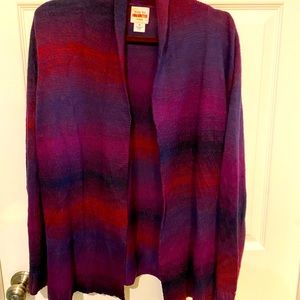 Ruby Rd knit sweater plus size